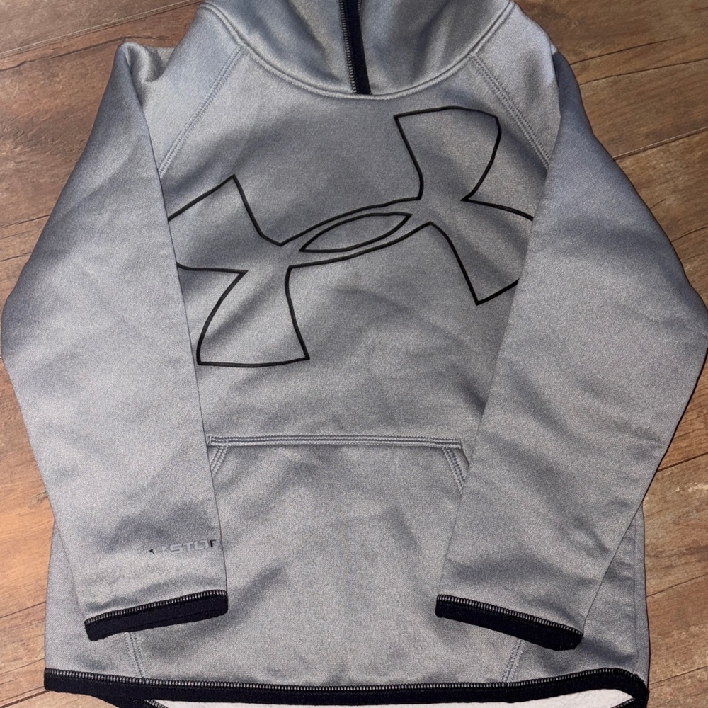 Under Armour Kids Silver Hoodie